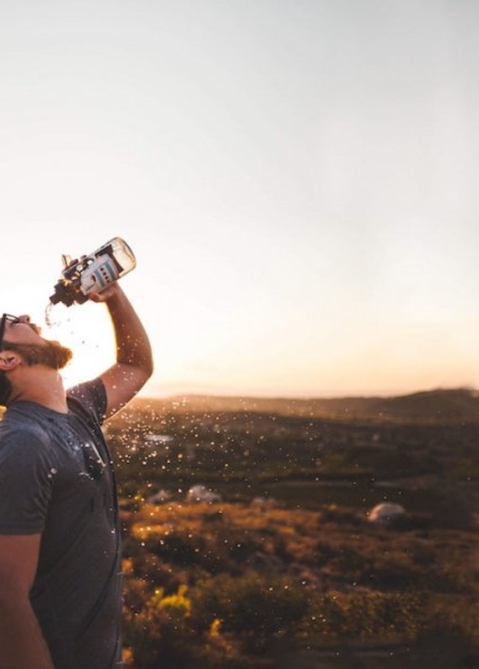 شرب الماء أول النصائح للرجال