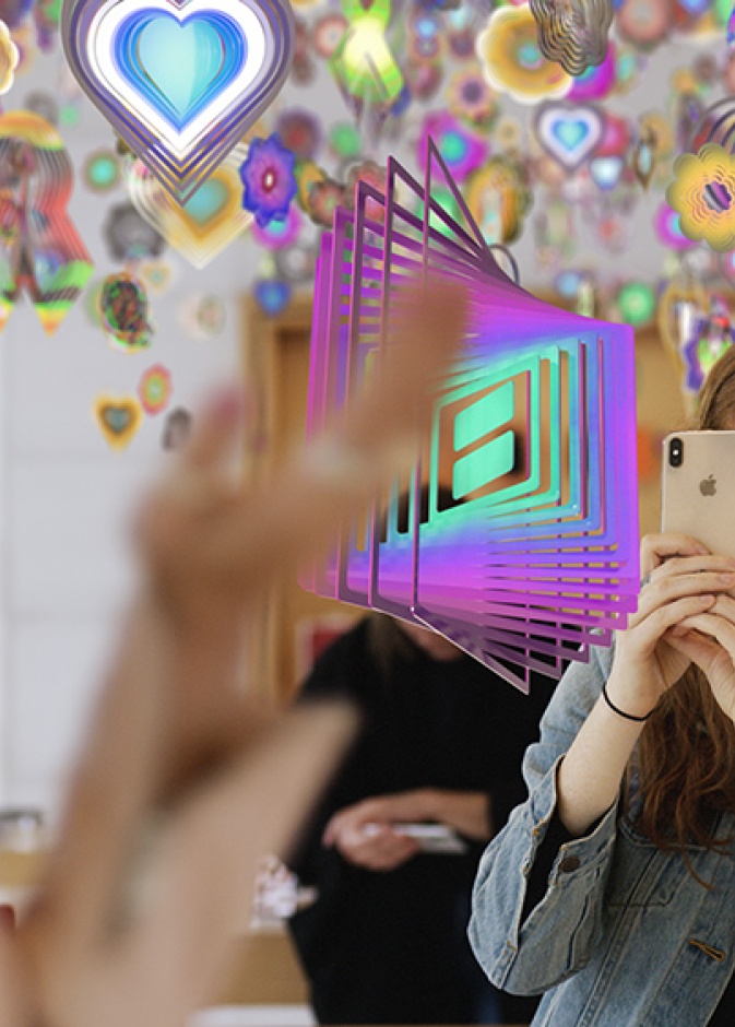 Apple تقدم جلسات [AR]T، من برنامج Today at Apple عن الواقع المعزز