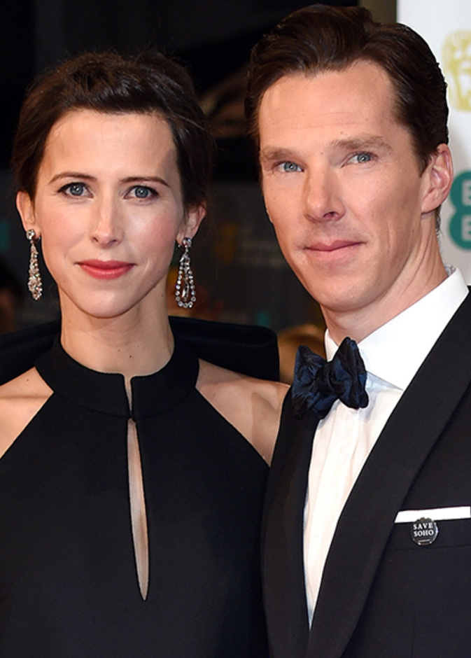 زواج بيندكت كمبرباتش وصوفي هنتر في جزيرة وايت