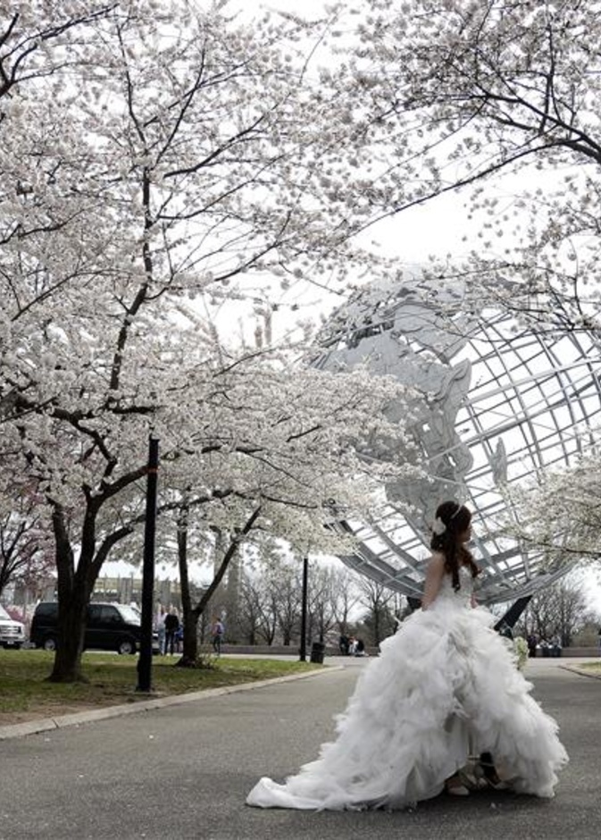 عروس أميركية في ملتقى العشاق