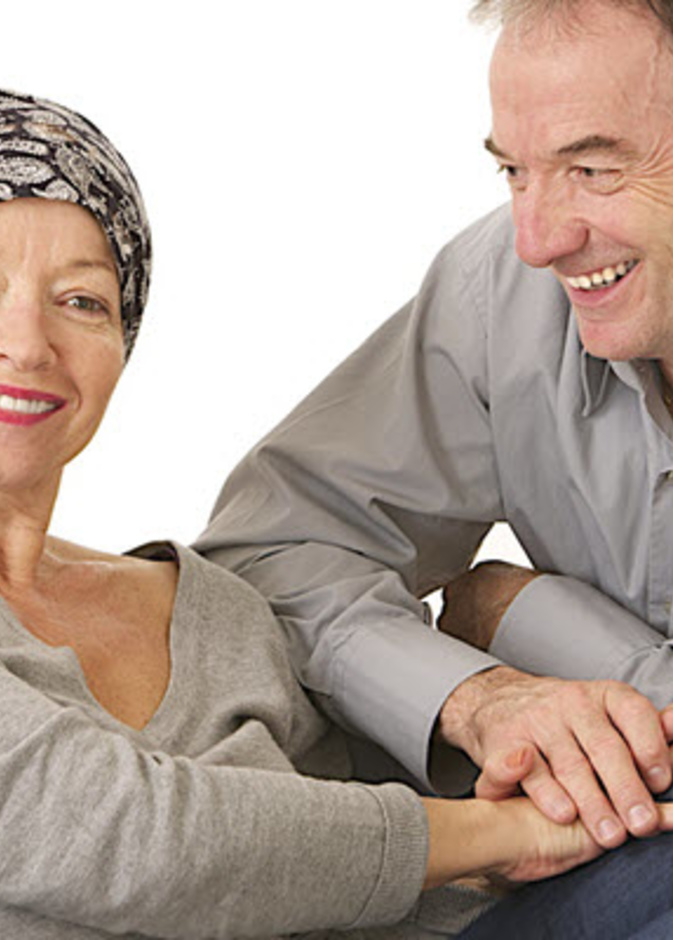 دعم مريضة سرطان الثدي النقيلي