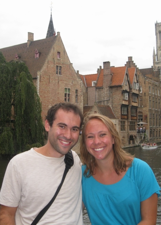 couple in Bruges