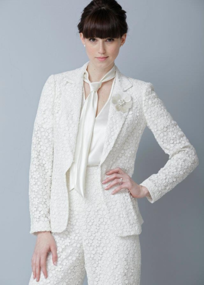 للعروس الجريئة: زفافك بالبنطلون 