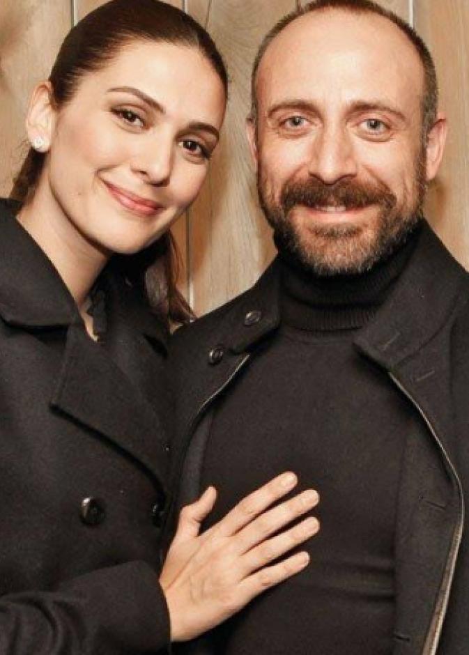 خالد أرجنتش وزوجته