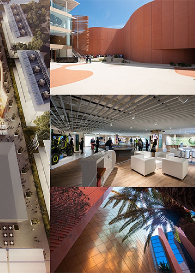 الماضي والحاضر والمستقبل في جناح الإمارات في إكسبو 2015