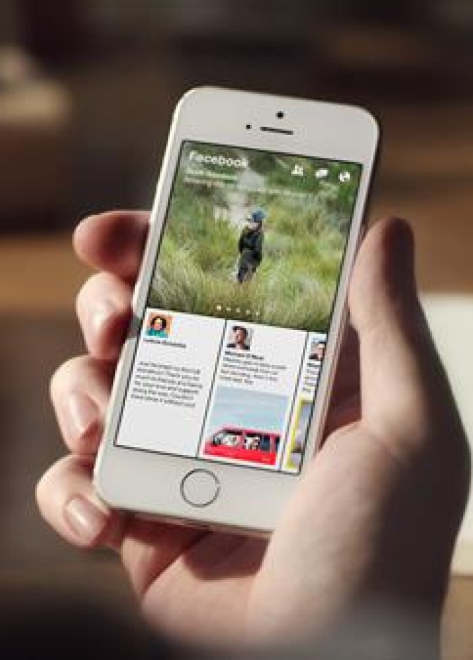 تطبيق Facebook Paper: مجلة إلكترونية تنافس Flipboard