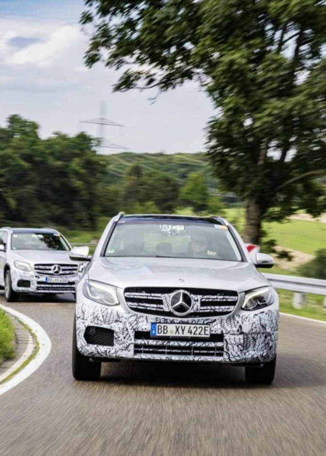 مرسيدس تنتج سيارة GLC كروس عام 2018