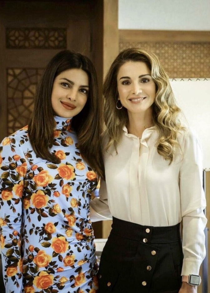 بريانكا في مخيم الزعتري