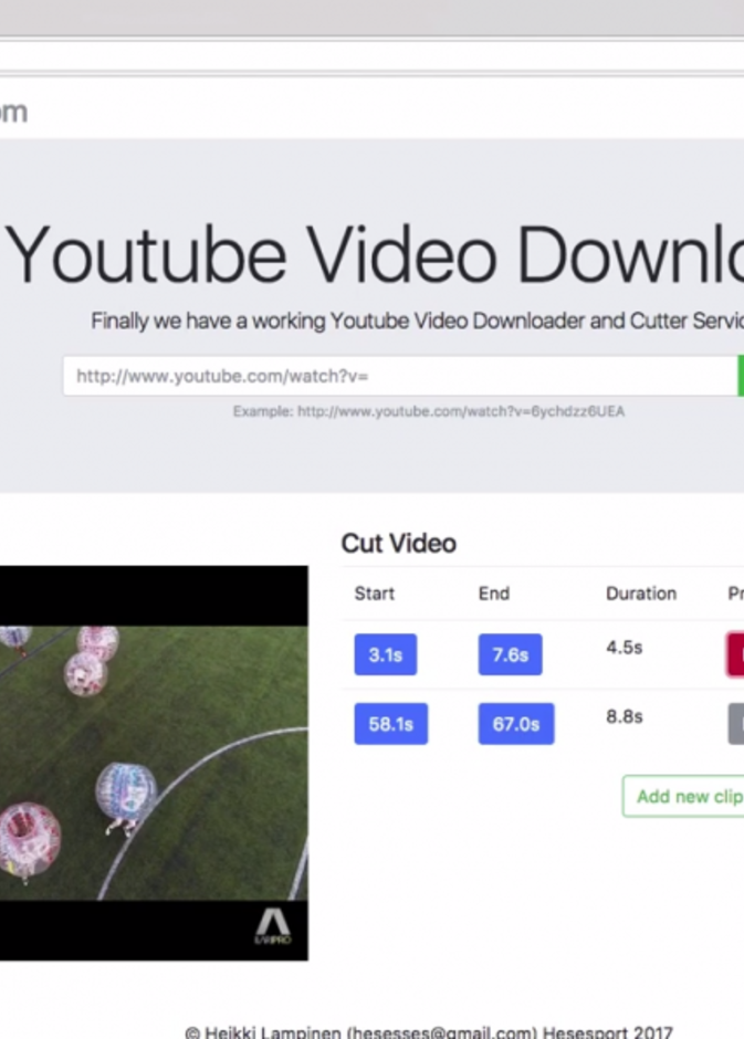 موقع Hesetube يتيح إمكانية حفط مقطع معين من فيديو على يوتيوب