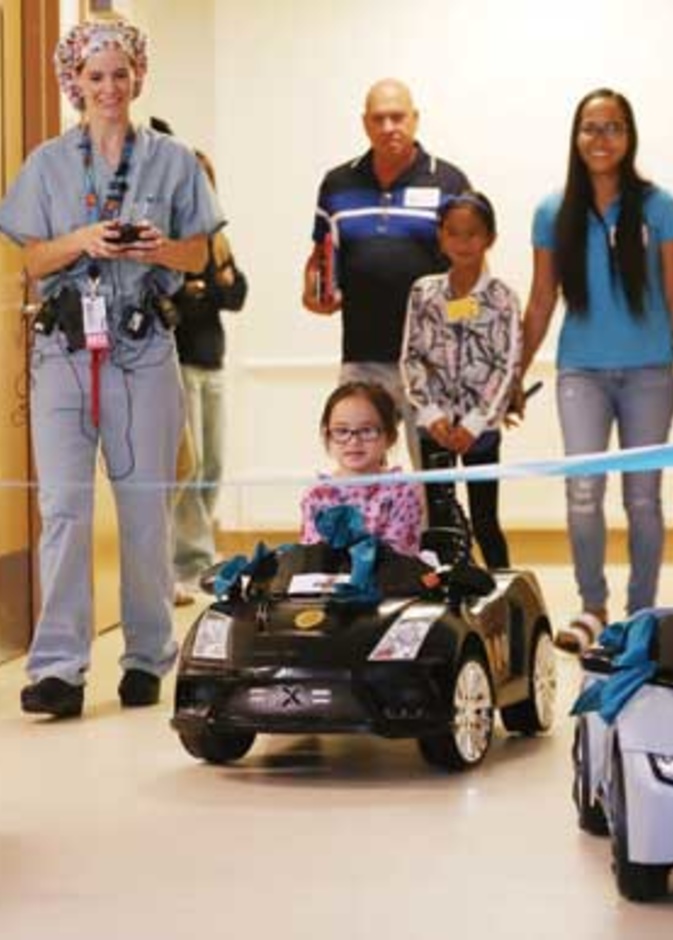 محاولات لتحسين حالات الأطفال المعنوية قبل العملية الجراحية