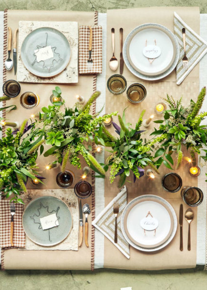 طرق تزيين طاولة الطعام للاحتفال باليوم الوطني السعودي