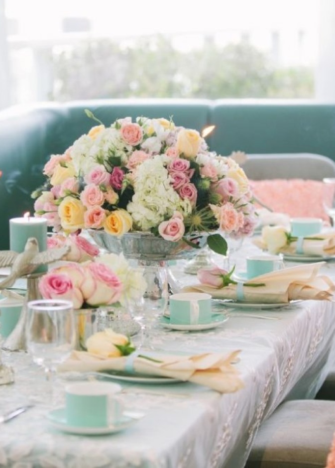 تعدد الألوان المميز في ديكور الوان الباستيل