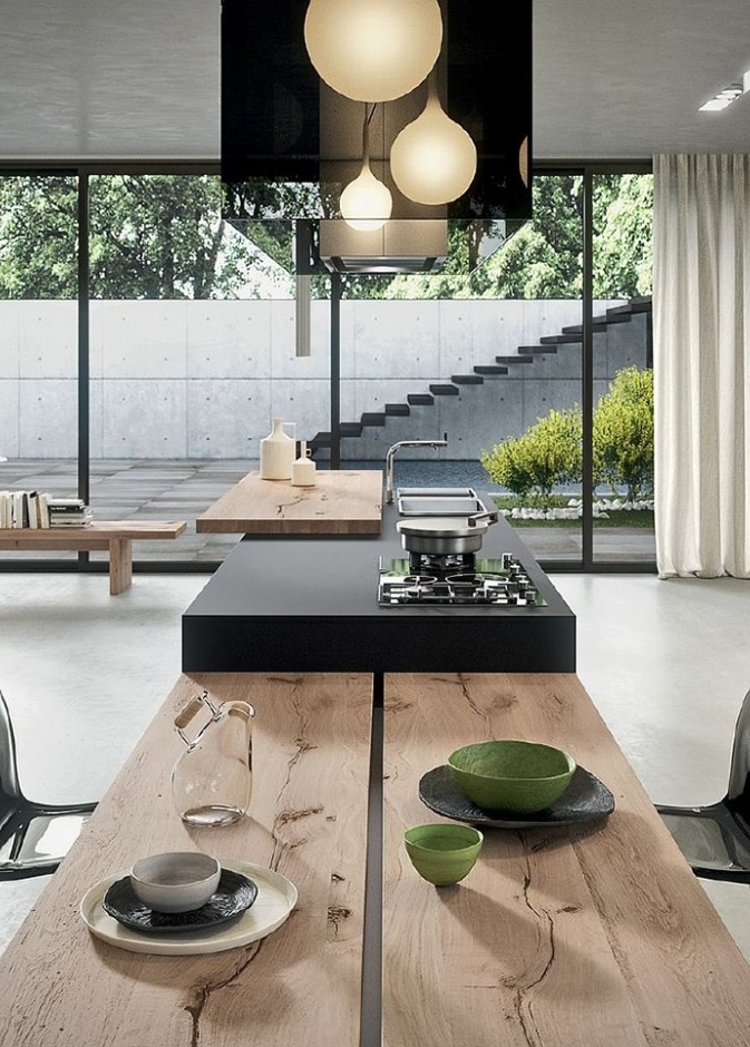 تصميم مطبخ رائع ببساطته 