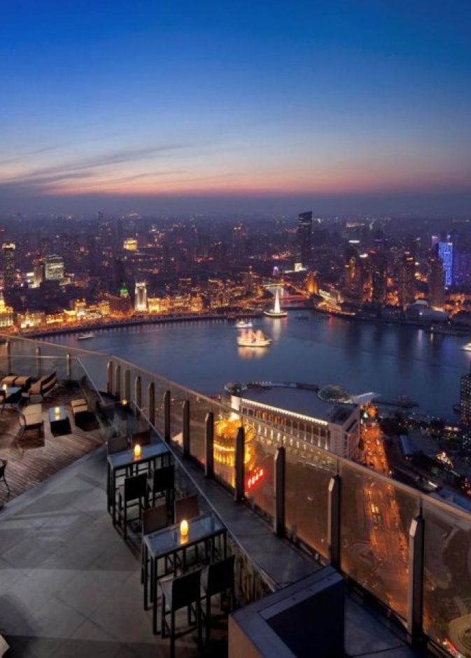 اطلالة ذا ريتز كارلتون شانغهاي