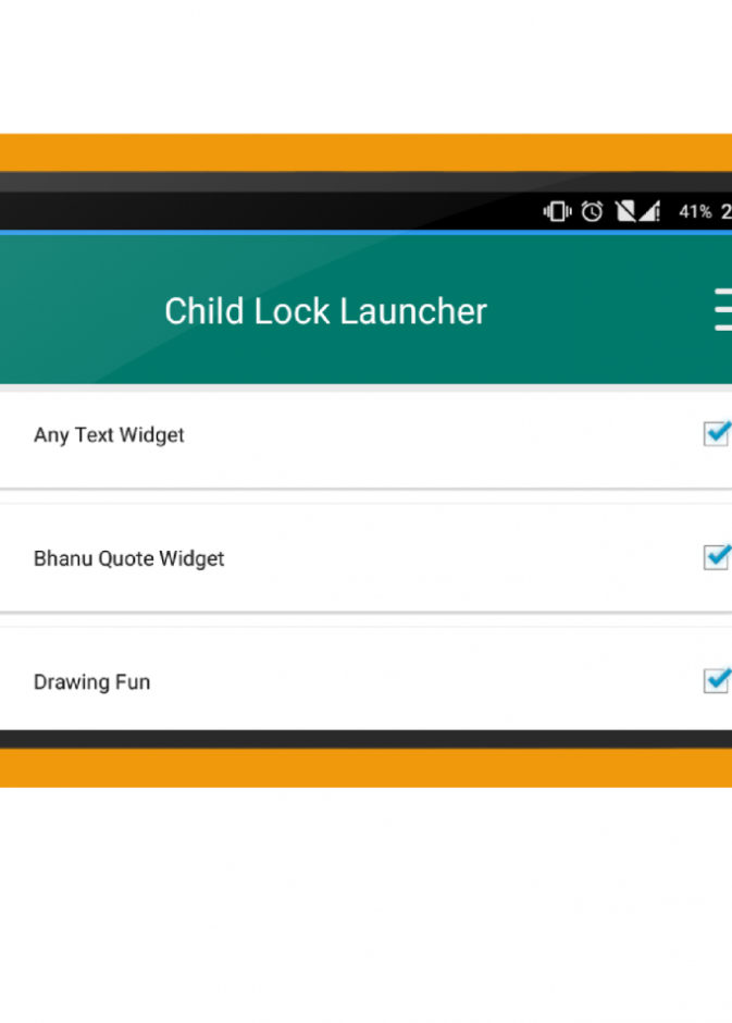 تطبيق Child Lock Launcher للتحكم الكامل لاستخدام طفلك للهاتف