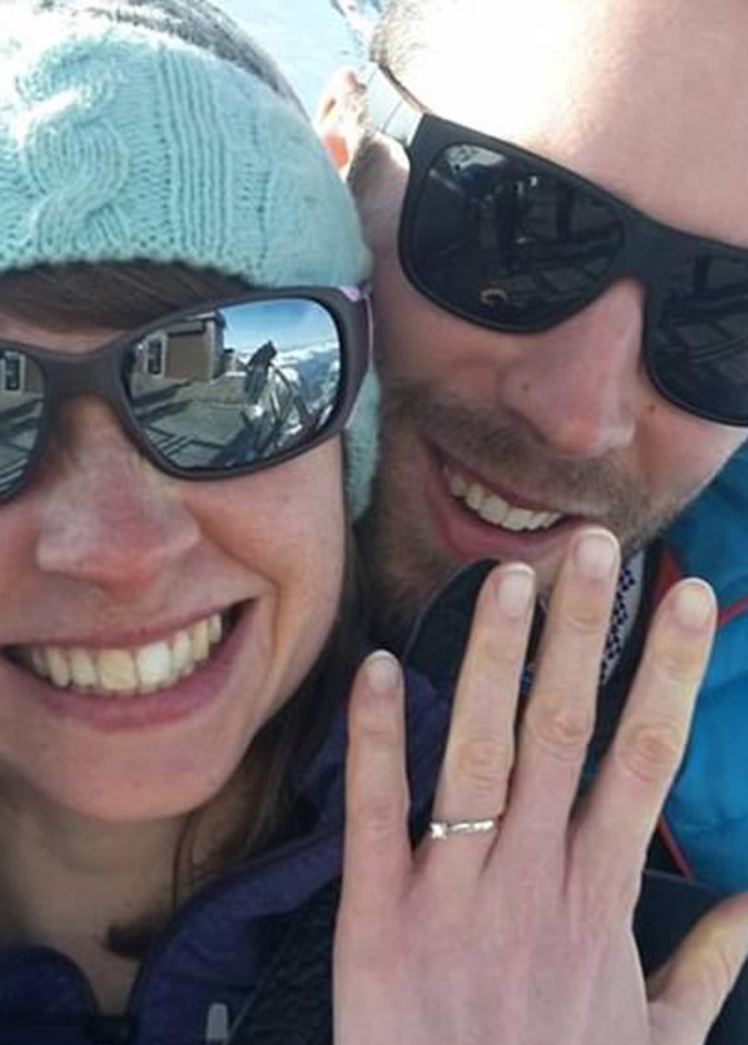 أندرو فوستر وزوجته