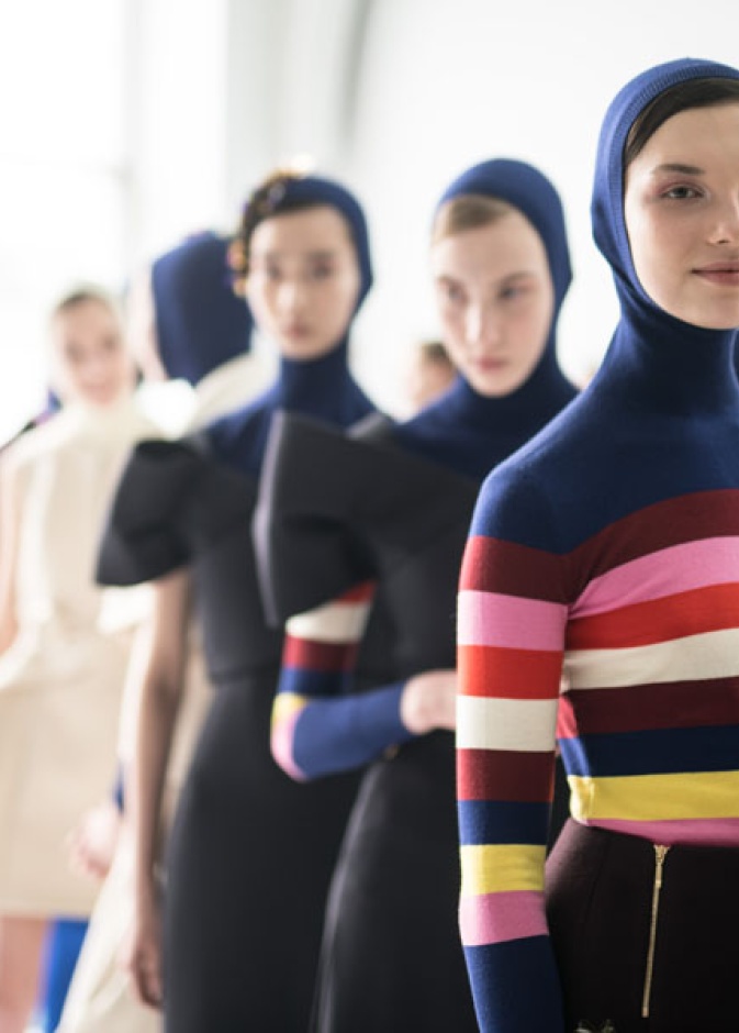 من عرض دار لانفان Lanvin