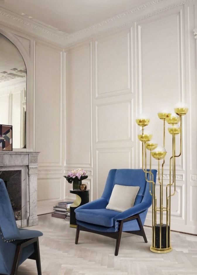 تصميم رائع لأرضية غرفة الجلوس