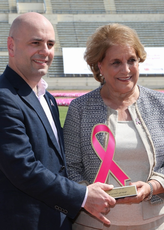 اللبنانية الاولى اطلقت الحملة الوطنية للتوعية ضد سرطان الثدي