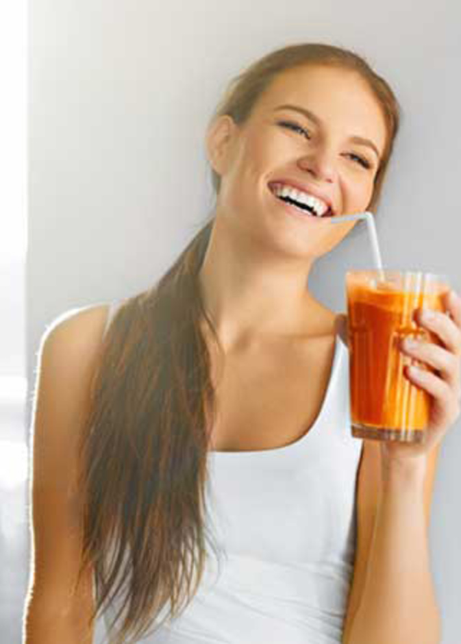 عصير الجزر للوقاية من السرطان.