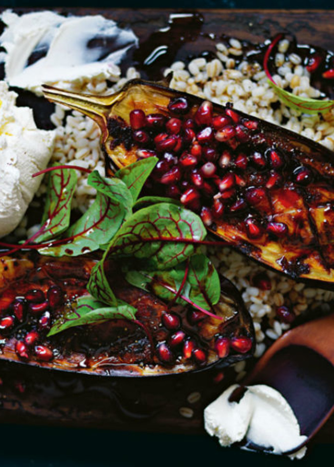 فتة الباذنجان