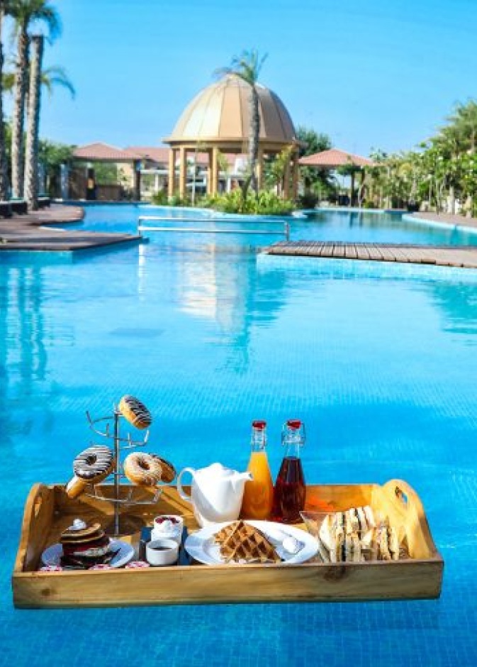 منتجع و سبا The Westin Pushkar – حوض السباحة.