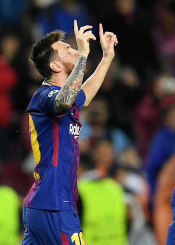 ميسي يسجل هدفه رقم 100 على الصعيد الأوروبي