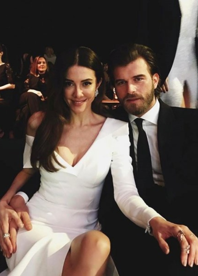 كيفانش تاتليتوغ وزوجته