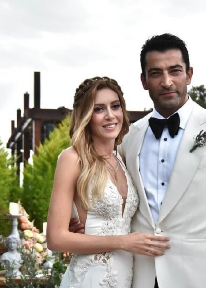 كينان اميرزالي اوغلو وزوجته