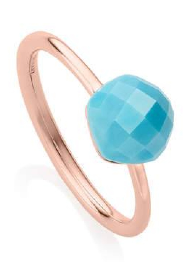 تمتعي بسحر الأحجار الفيروزية من مجموعة نورا لـ Monica Vinader