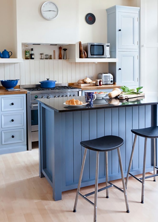 تقسيمات الديكور مهمة في المطبخ الصغير