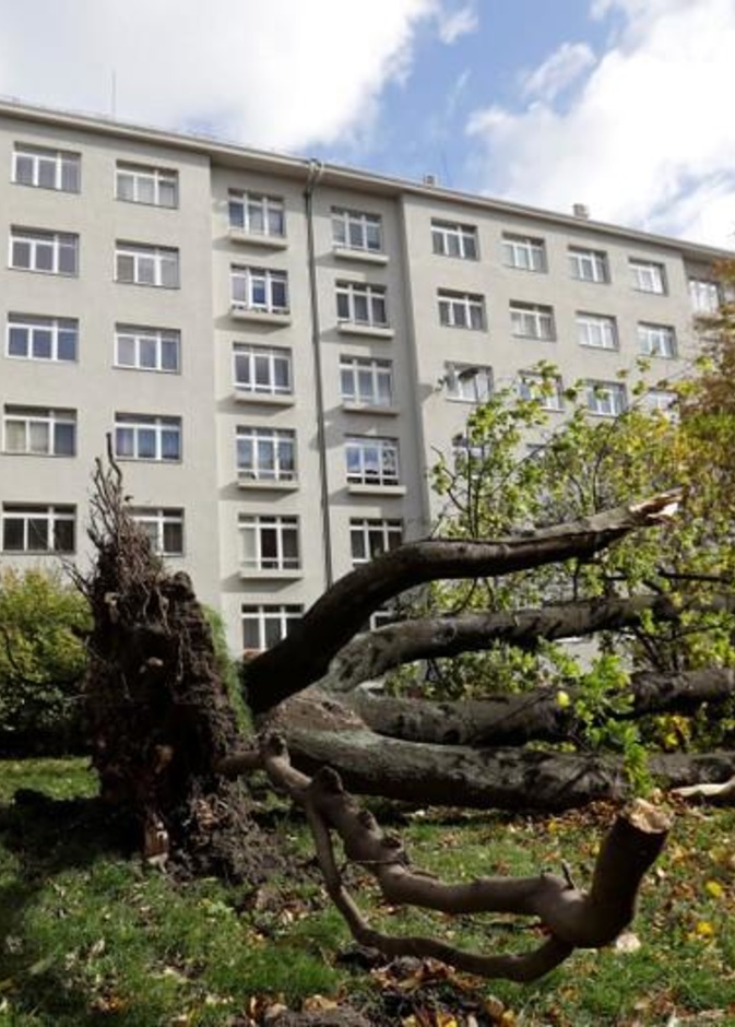 مقتل أربعة أشخاص في عاصفة قوية تجتاح وسط أوروبا