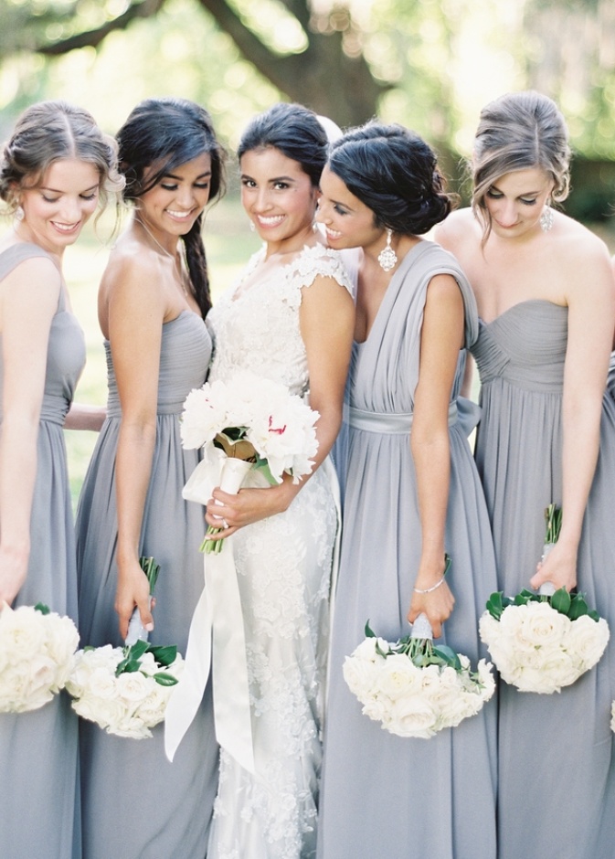 أجمل ثيمات زواج باللون الفضي