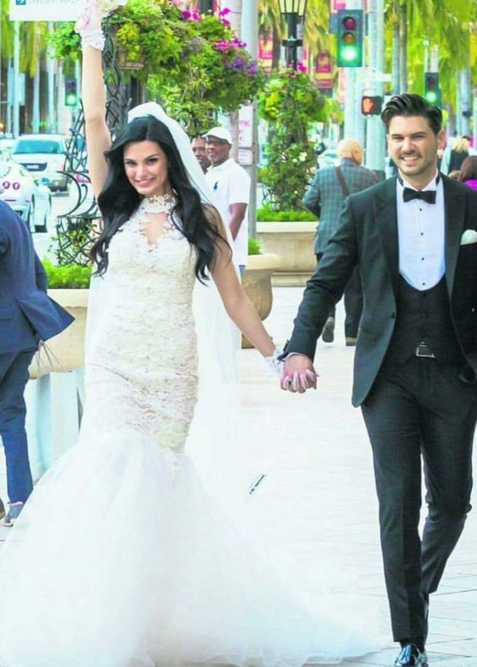 فستان زفاف اسراء بيلجيتش