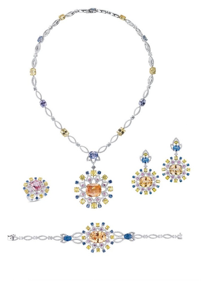 Pristine Treasure طقم من الألماس