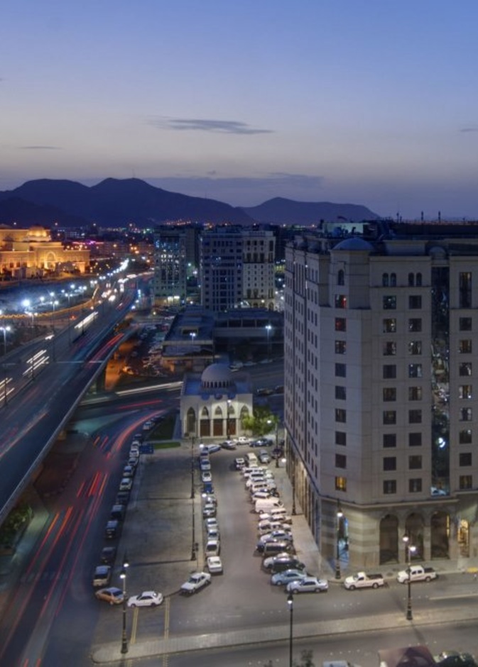 صورة للحادث في المدينة المنورة