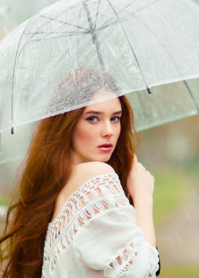 اهداء العروس مظلة ستكون هدية شتوية مميزة.