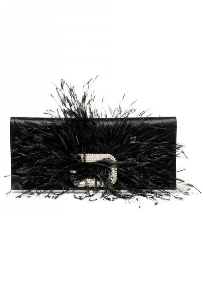 Alexander McQueen كلاتش مطرزة للسهرة من