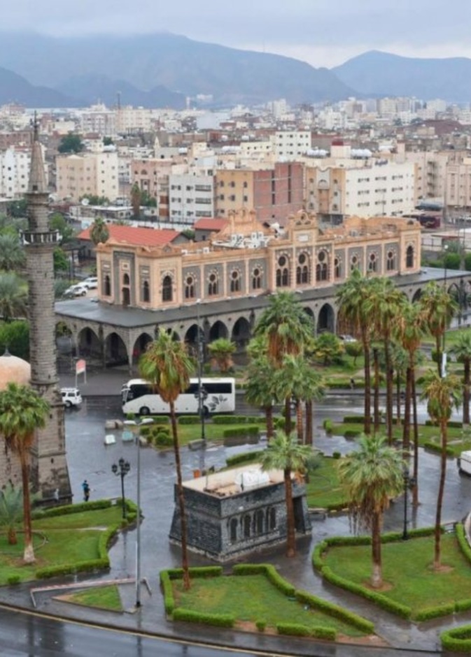 من أمطار المدينة المنورة