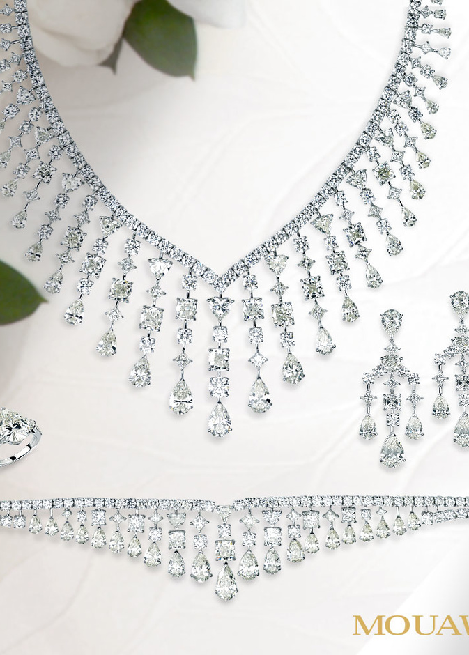 لحظات من السعادة مع مجوهرات معوّض الفاخرة