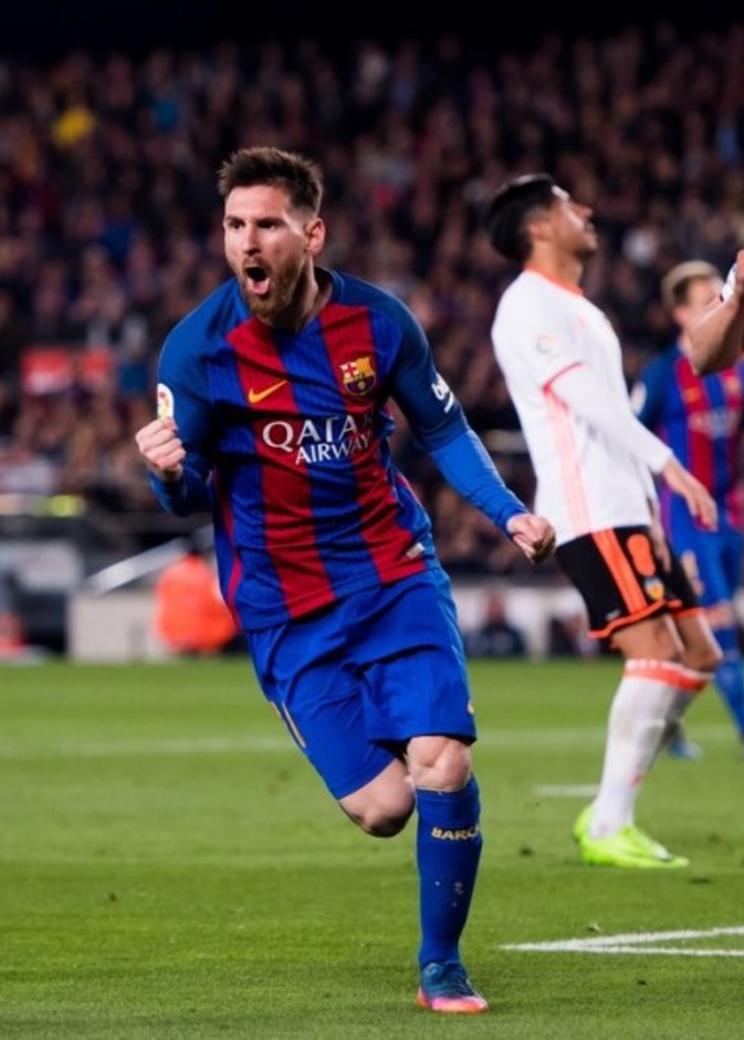 هدف صحيح يلغيه الحكيم لفريق برشلونة