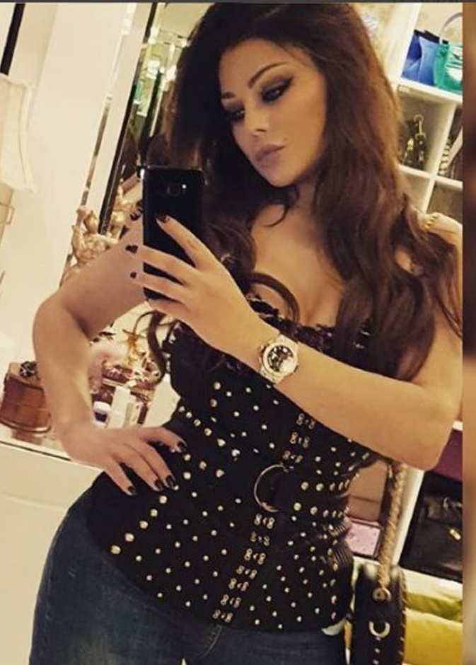 هيفاء وهبي في احدث اطلالة لها