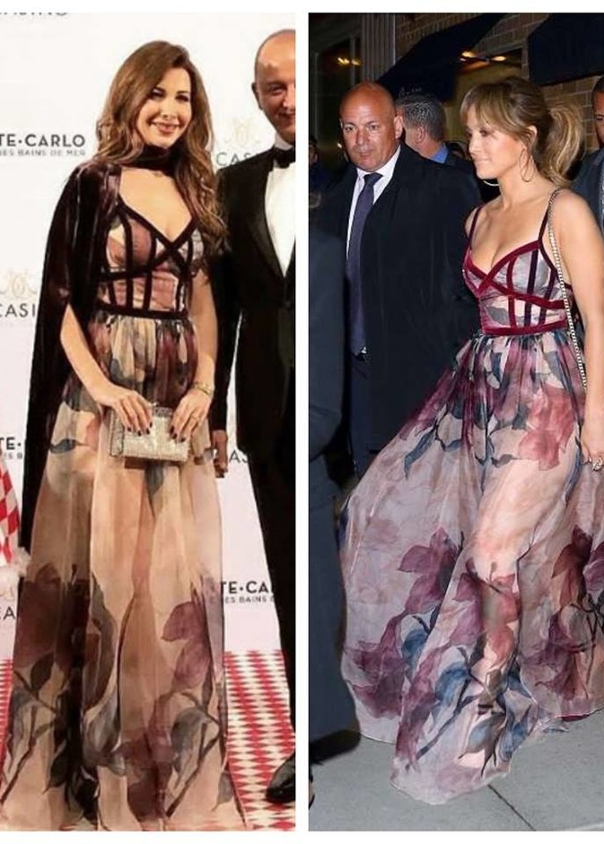 شاركت نانسي في حفل عشاء في مونتي كارلو