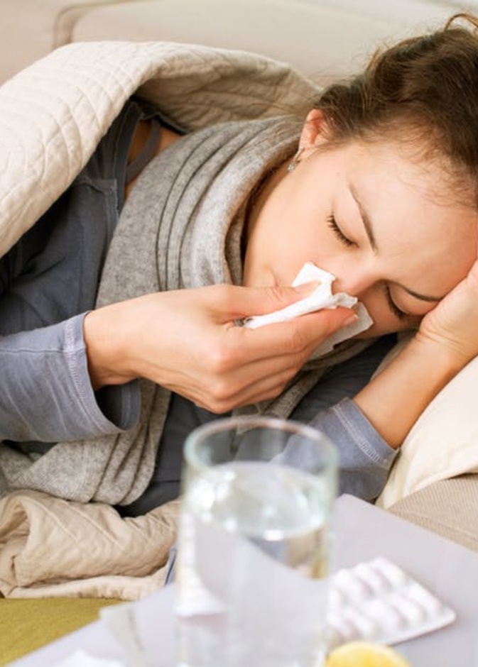 علاج الزكام بطرق طبيعية في المنزل