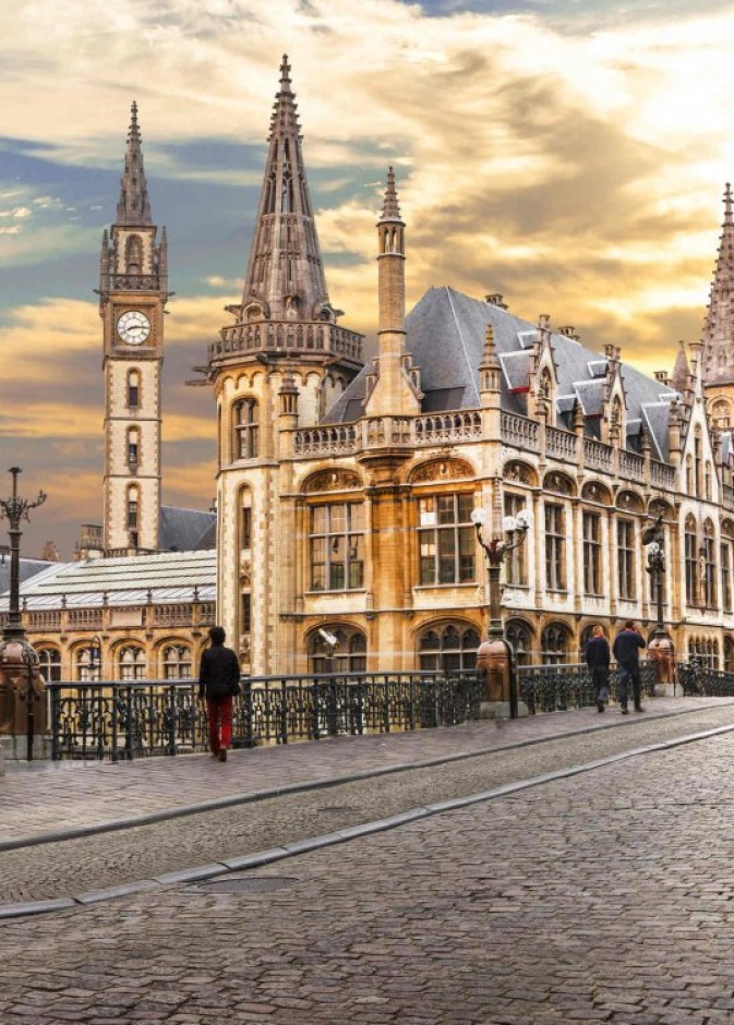 متعة رحلات القوارب في غنت