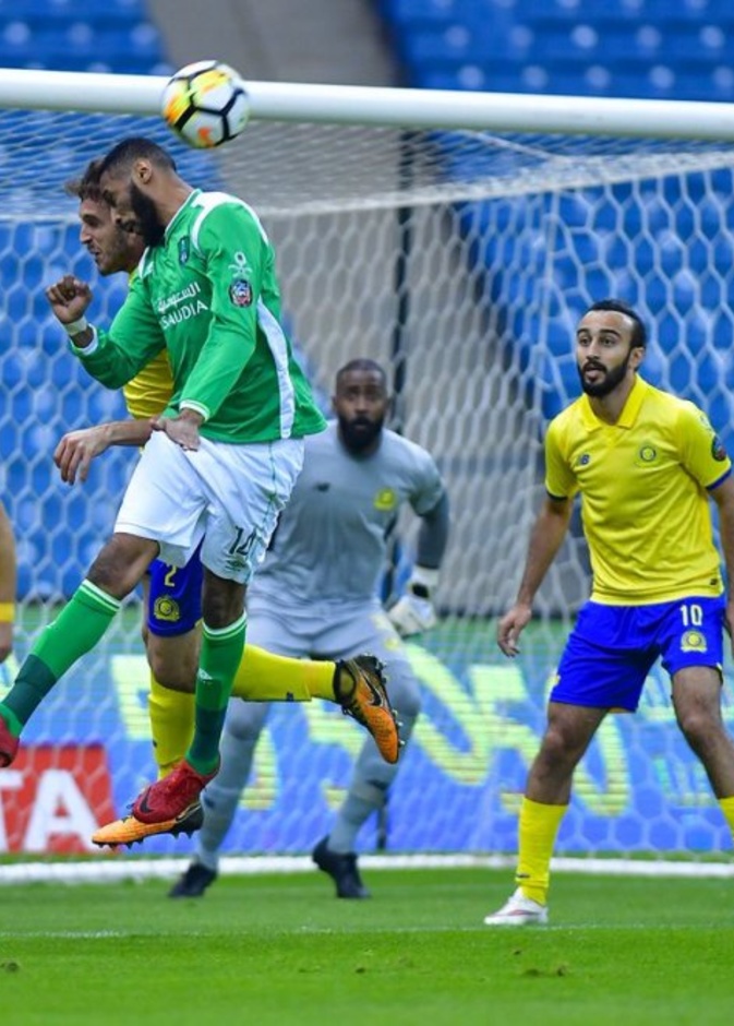 محمد فوزير سجل هدف النصر الثالث