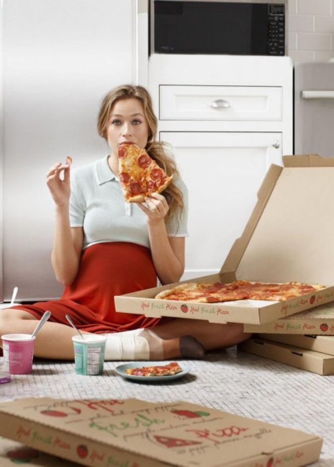 تاثير الوجبات السريعة على الحامل