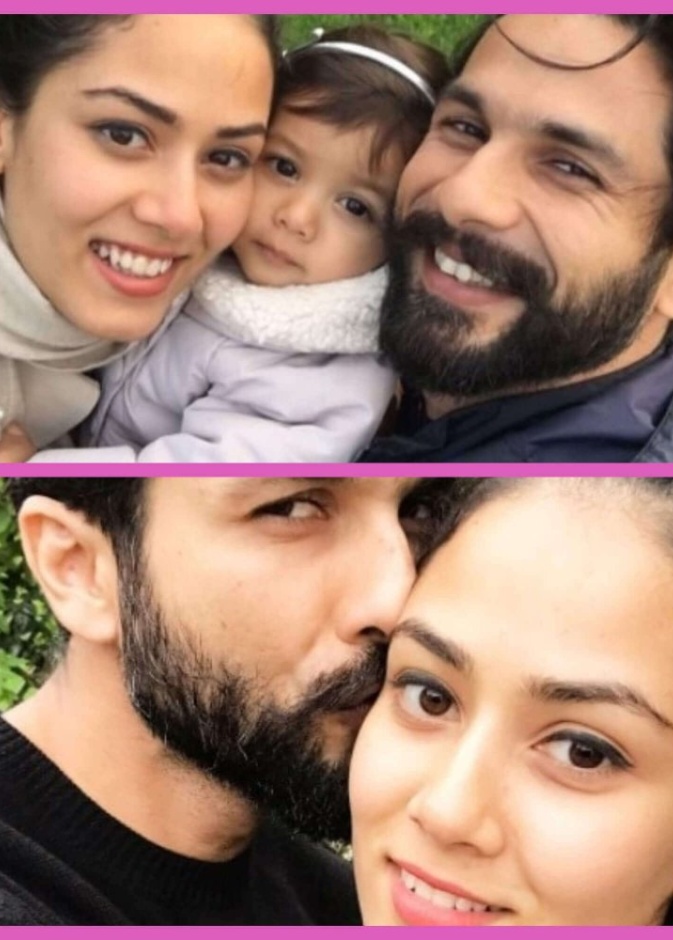ميرا راجبوت زوجة شاهيد كابور تبعد الباباراتزي عن طفلتها ميشا
