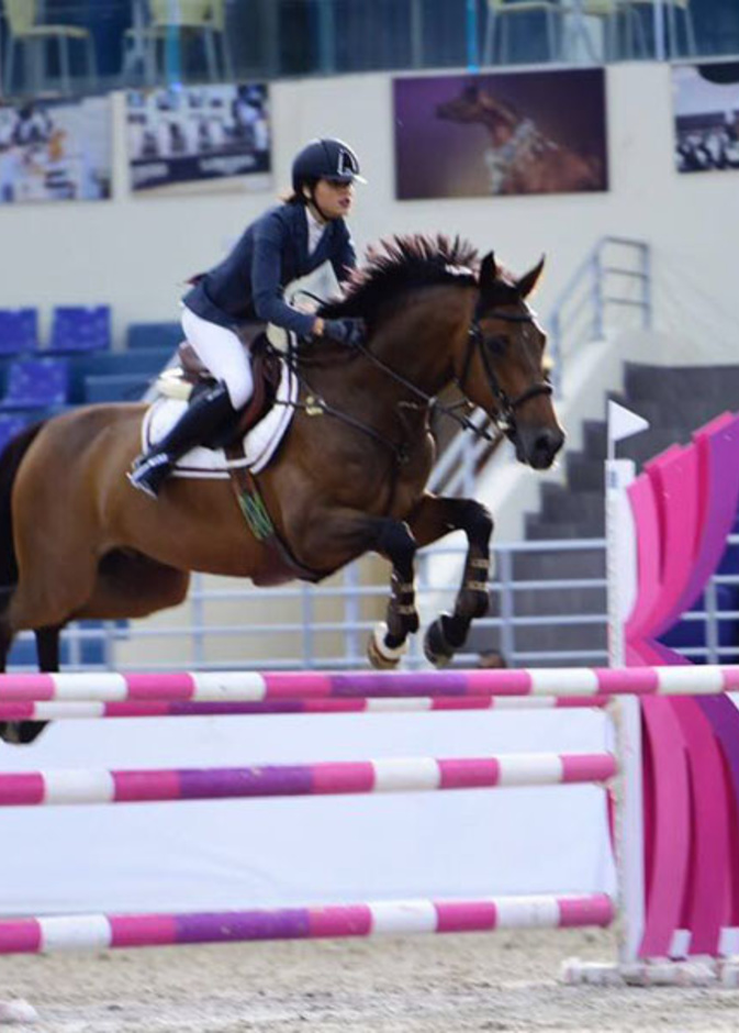 آمنة بني هاشم: "سأتدرب وأتدرب لأصل إلى الأولمبياد"