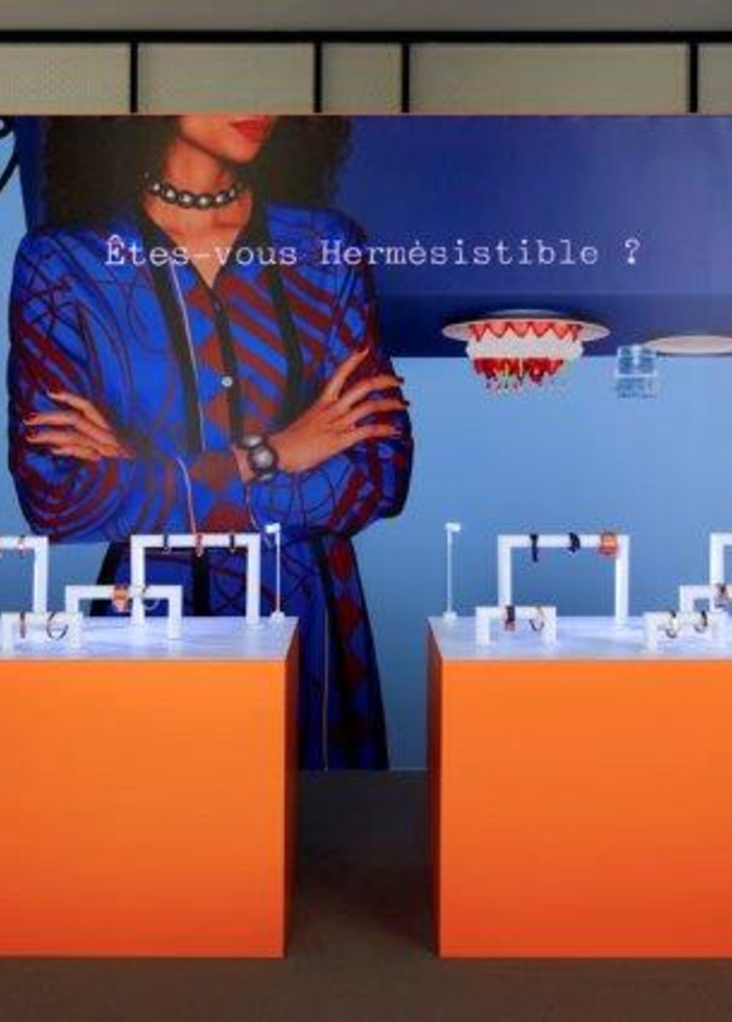 أفتتحت دار هيرمس Hermès متجراً موقتاً (pop-up) يحمل اسم Hermesistible لها في دبي مول